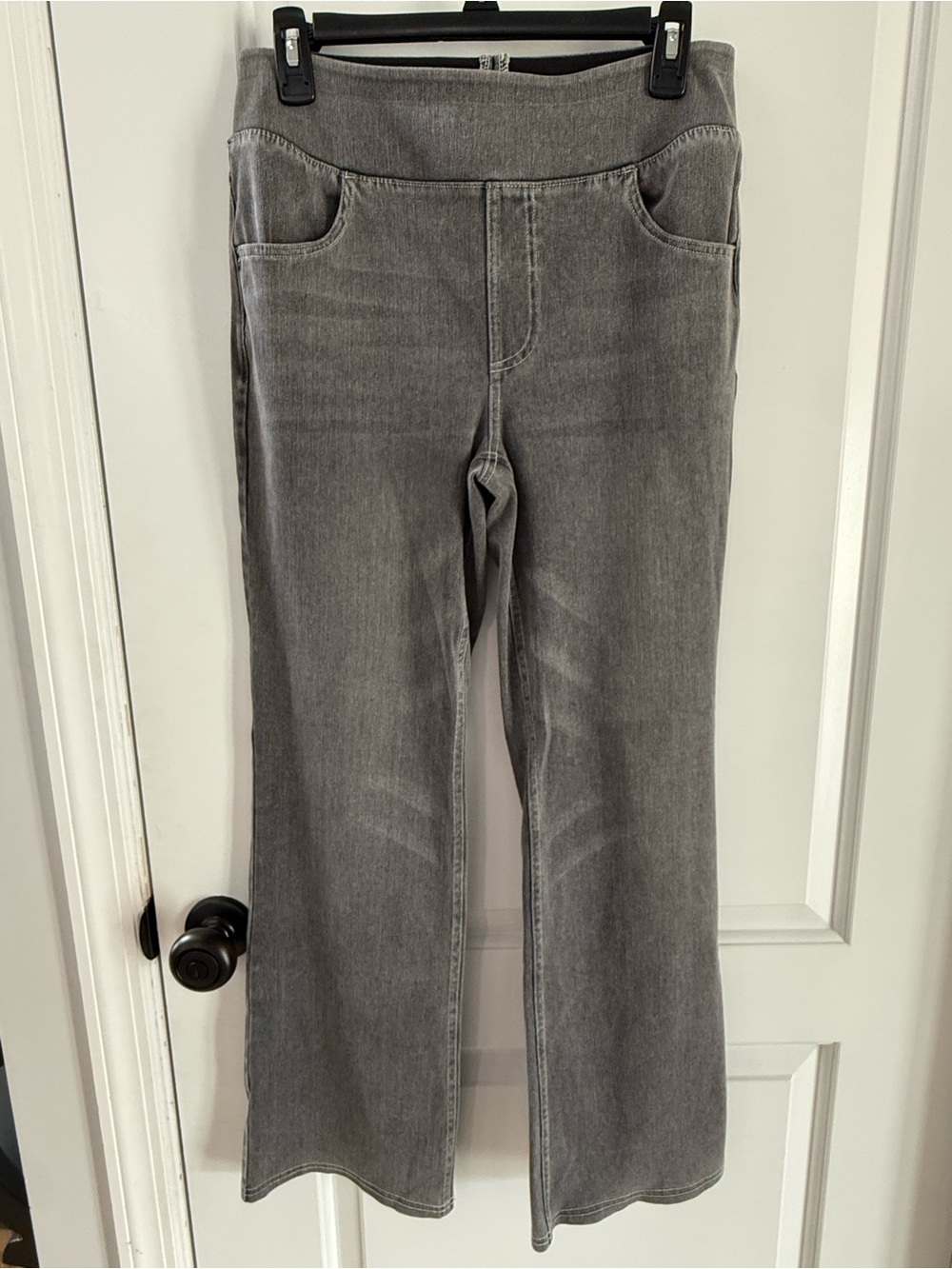 HALARA Gray Flare Stretch Jeans